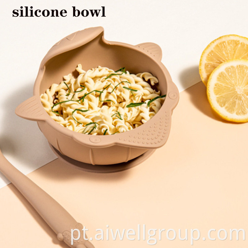 Food Bowl Silicone Feeding Bowl